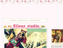 Tablet Screenshot of ellensstudio.blogg.se