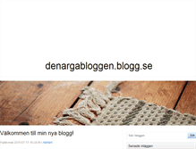 Tablet Screenshot of denargabloggen.blogg.se