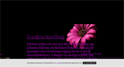 Desktop Screenshot of familjensmedberg.blogg.se