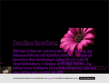 Tablet Screenshot of familjensmedberg.blogg.se