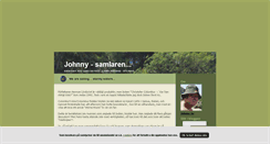 Desktop Screenshot of johnnysamlaren.blogg.se
