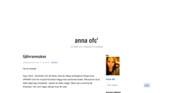 Desktop Screenshot of annaofc.blogg.se