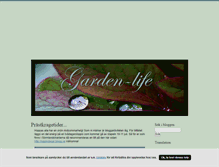 Tablet Screenshot of gardenlife.blogg.se