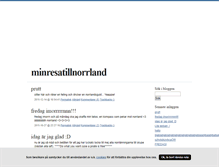 Tablet Screenshot of minresatillnorrland.blogg.se