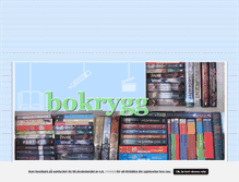 Tablet Screenshot of bokrygg.blogg.se