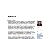 Tablet Screenshot of annsann83.blogg.se