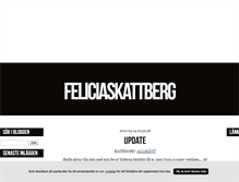 Tablet Screenshot of feliciaskattberg.blogg.se
