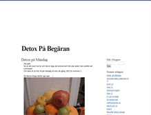 Tablet Screenshot of detoxpabegaran.blogg.se