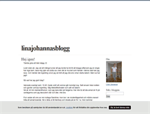 Tablet Screenshot of linajohannasblogg.blogg.se