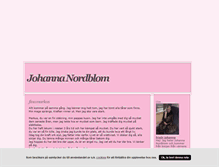 Tablet Screenshot of frisorjohanna.blogg.se