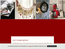 Tablet Screenshot of julinspiration.blogg.se