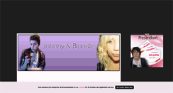 Desktop Screenshot of johnnyochblondie.blogg.se