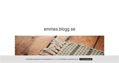 Desktop Screenshot of emmes.blogg.se