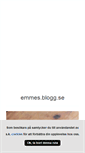 Mobile Screenshot of emmes.blogg.se