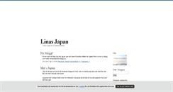 Desktop Screenshot of linasjapan.blogg.se