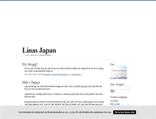 Tablet Screenshot of linasjapan.blogg.se