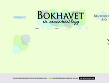 Tablet Screenshot of bokhavet.blogg.se