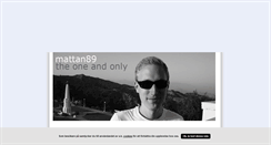 Desktop Screenshot of mattan89.blogg.se