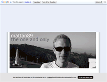 Tablet Screenshot of mattan89.blogg.se