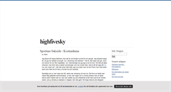 Desktop Screenshot of highfivesky.blogg.se