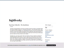 Tablet Screenshot of highfivesky.blogg.se