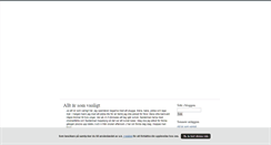 Desktop Screenshot of monikalinder.blogg.se