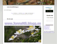 Tablet Screenshot of jonnaanilsson.blogg.se