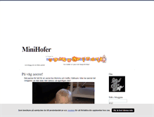 Tablet Screenshot of minihofer.blogg.se