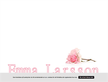 Tablet Screenshot of emmalarsons.blogg.se