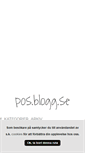 Mobile Screenshot of pos.blogg.se