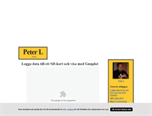 Tablet Screenshot of peterl.blogg.se