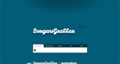 Desktop Screenshot of borgensgrabbar.blogg.se