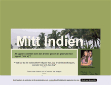 Tablet Screenshot of mittindien.blogg.se