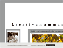 Tablet Screenshot of kreativamamman.blogg.se