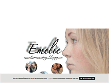 Tablet Screenshot of emeliemessing.blogg.se