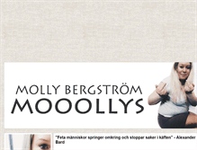 Tablet Screenshot of mooollys.blogg.se