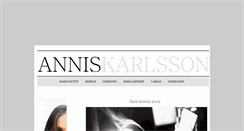 Desktop Screenshot of anniskarlsson.blogg.se