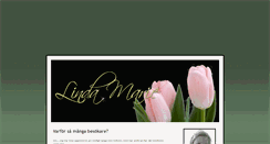 Desktop Screenshot of misslindamarie.blogg.se