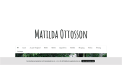 Desktop Screenshot of matildaottosson.blogg.se