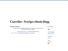 Tablet Screenshot of caarriiiee.blogg.se