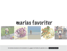 Tablet Screenshot of mariasfavoriter.blogg.se