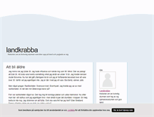 Tablet Screenshot of landkrabba.blogg.se