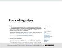 Tablet Screenshot of elvassunglasses.blogg.se