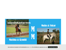 Tablet Screenshot of islandshastarmm.blogg.se