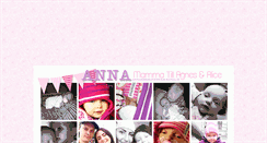 Desktop Screenshot of annamarialindholm.blogg.se