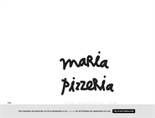 Tablet Screenshot of mariapizzeria.blogg.se