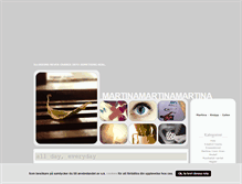 Tablet Screenshot of martinajsongren.blogg.se