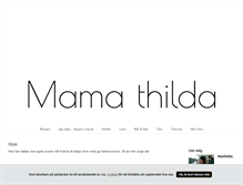 Tablet Screenshot of mathildak.blogg.se