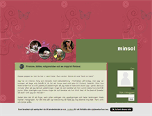 Tablet Screenshot of minsol.blogg.se