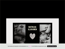 Tablet Screenshot of mathildaillikainen.blogg.se